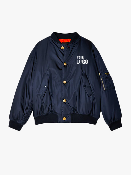 Custom Satin Bomber Jacket (en inglés)