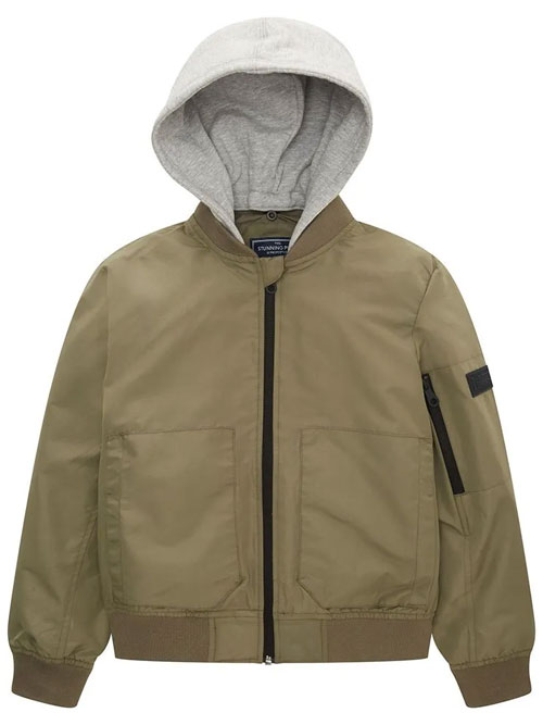 Hooded Bomber Jacket (en inglés)
