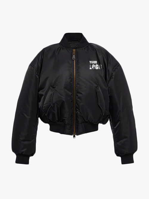 CUstom Bomber Jacket Polyamide (en inglés)