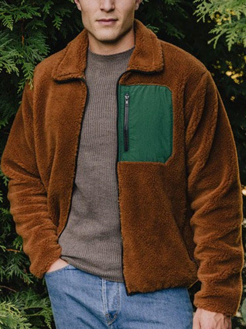 Chaquede lana de encargo