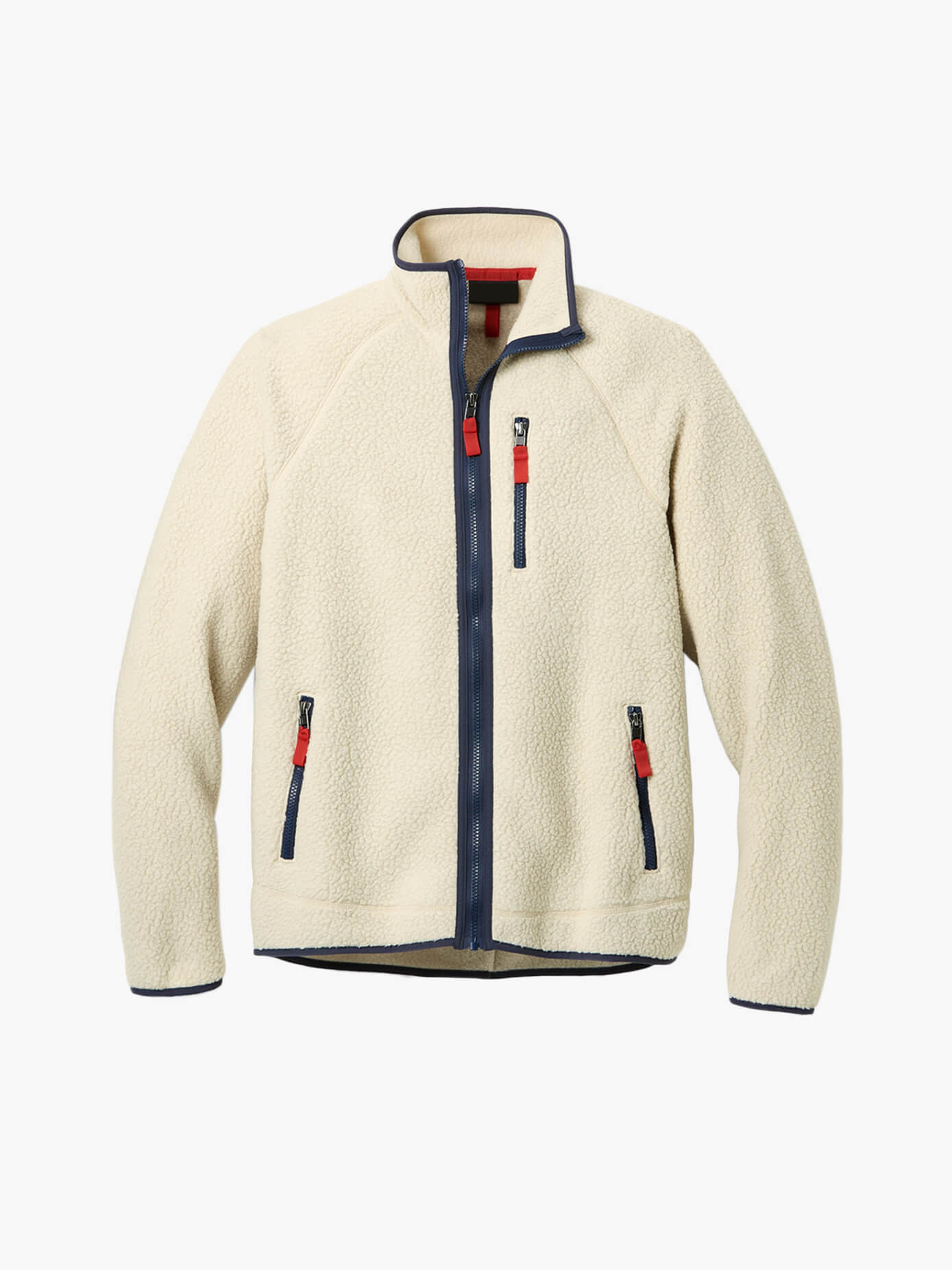 OEM mayor crema Sherpa Fleece Jacket