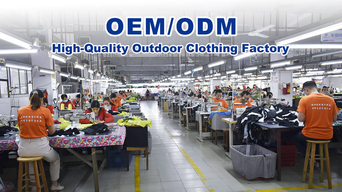 OEM vs ODM chaquetas al aire libre que el modelo de fabricación es adecuado para su marca