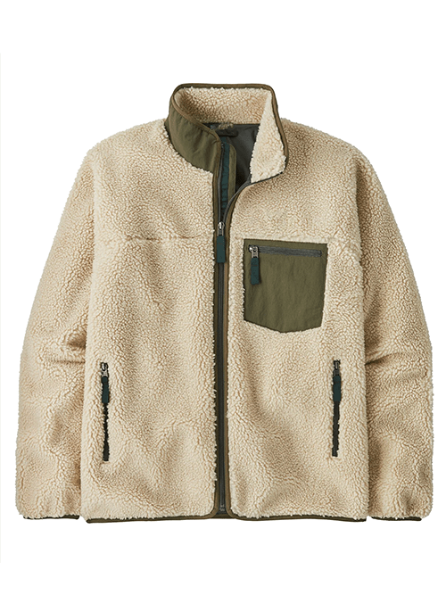 Custom Men's Embroidered Classic Retro Fleece Jacket (en inglés)