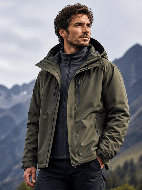 Chaquede al aire libre personalizada 3 en 1