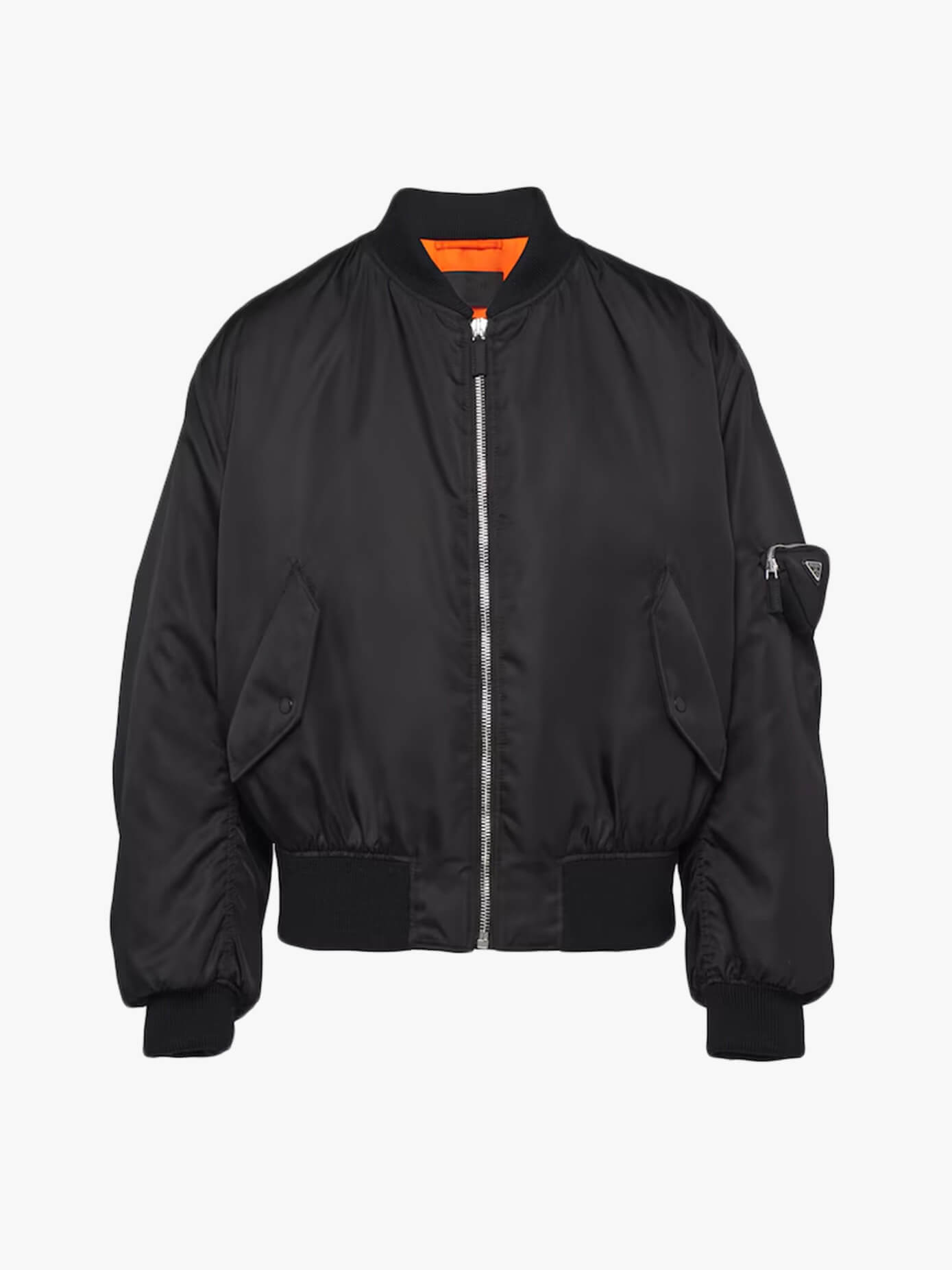 Black Custom Mens Bomber Jacket (en inglés)