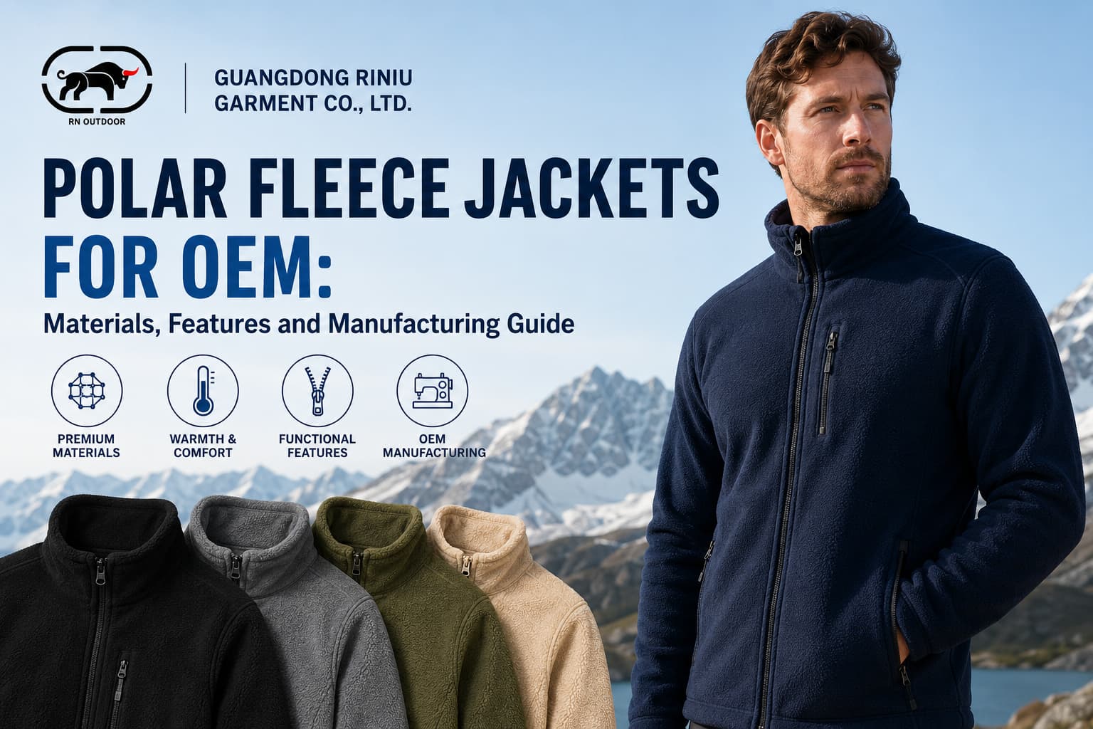 Polar personalizado fabricante de chaquepolar Polar: materiales, características y guía OEM
